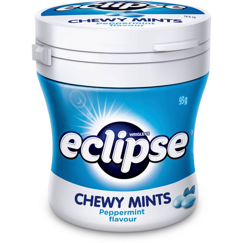 Eclipse Peppermint Chewy Mints Bottle 93g