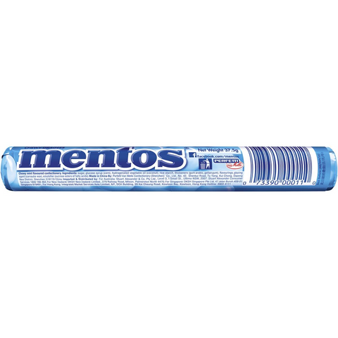 Mentos Mints 37.5g Roll