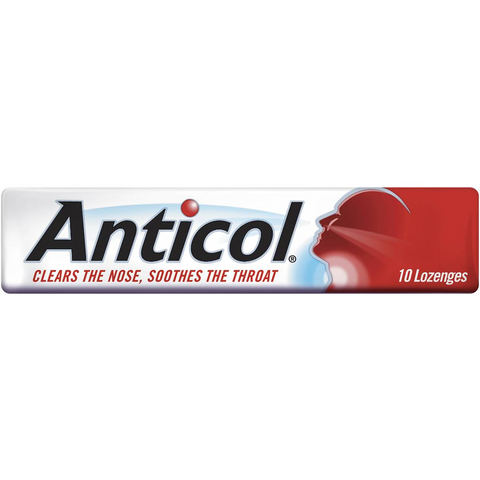 Allen's Anticol Throat Lozenge Vapour Action 10 Pack