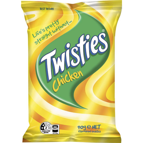 Twisties Chicken Snacks 90g