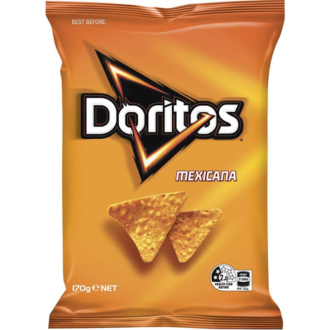 Doritos Corn Chips Mexicana Share Pack 170g