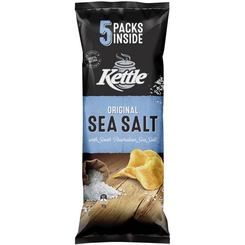 Kettle Multipack Sea Salt 5 Pack