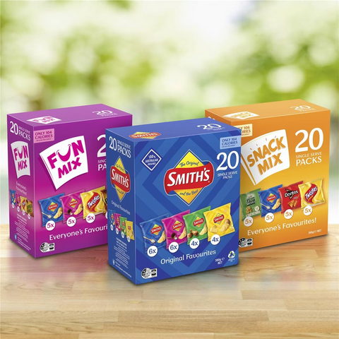 Smith's Potato Chips Fun Mix Multipack Variety 20 Pack