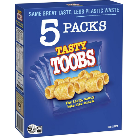 Tasty Toobs Multipack 5 Pack