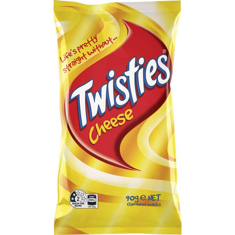 Twisties Cheese Snacks 90g