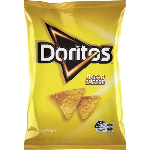 Doritos Corn Chips Nacho Cheese Share Pack 170g