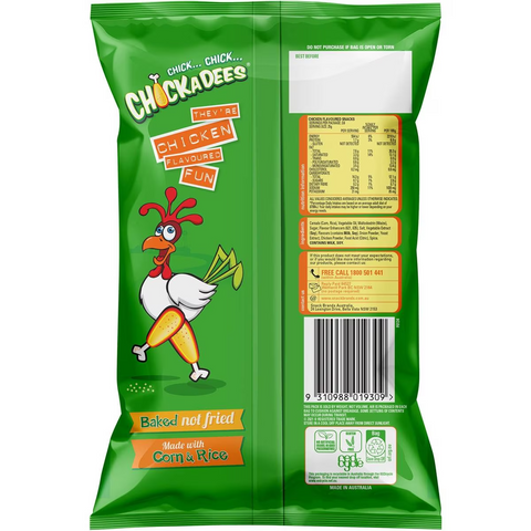 Chickadees Chicken Flavoured Snacks 90g