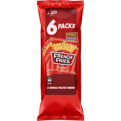 French Fries Multipack Original 6 Pack