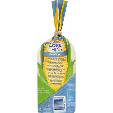 Real Foods Corn Thins Original 150g