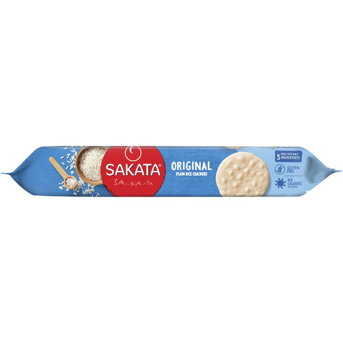 Sakata Rice Crackers Plain 100g