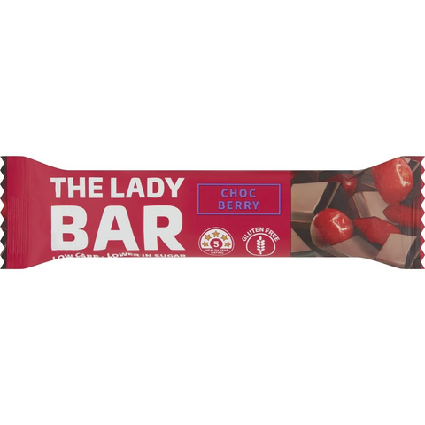 The Lady Bar Choc Berry 50g