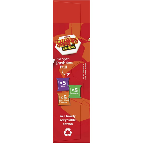 Arnott's Shapes Multipack Crackers Variety 15 Pack