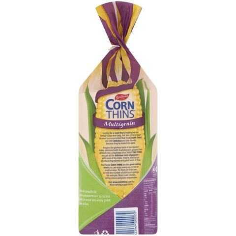 Real Foods Corn Thins Multigrain 150g