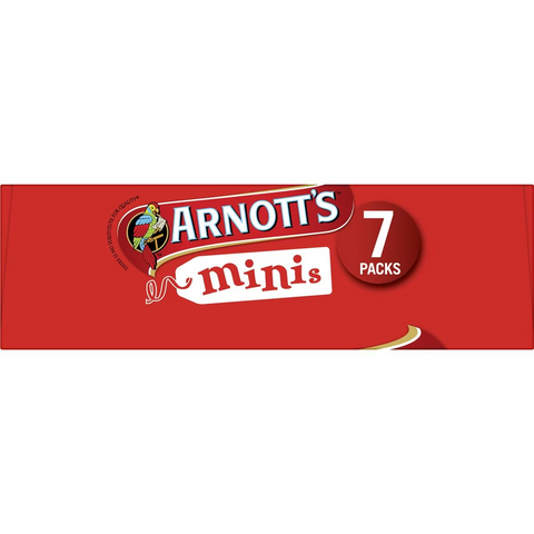 Arnott's Mini Choc Chip Cookie Multipack Biscuits 7 Pack