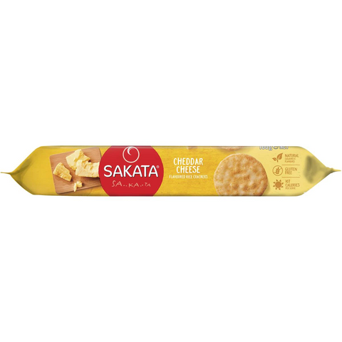 Sakata Rice Crackers Cheddar Cheese 100g