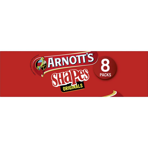 Arnott's Shapes Multipack Crackers Pizza 8 Pack