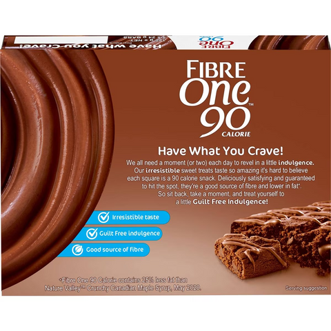 Fibre One 90 Calorie Chocolate Fudge Brownies 5 Pack