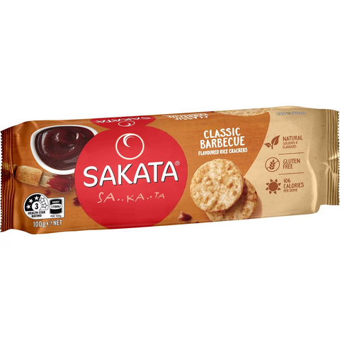 Sakata Rice Crackers Classic Barbecue 100g