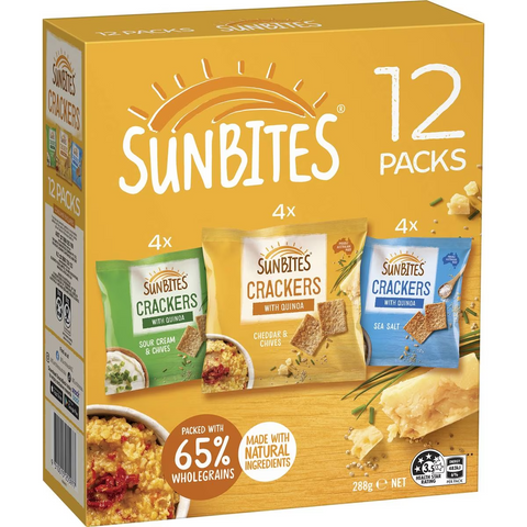 Sunbites Variety Box 12 Pack