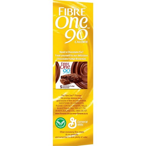 Fibre One 90 Calorie Lemon Drizzle Snack Bars 5 Pack