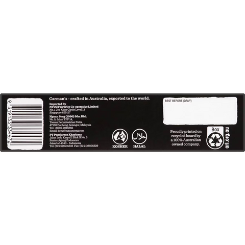 Carman's Protein Bars Salted Dark Choc & Almond 5 Pack