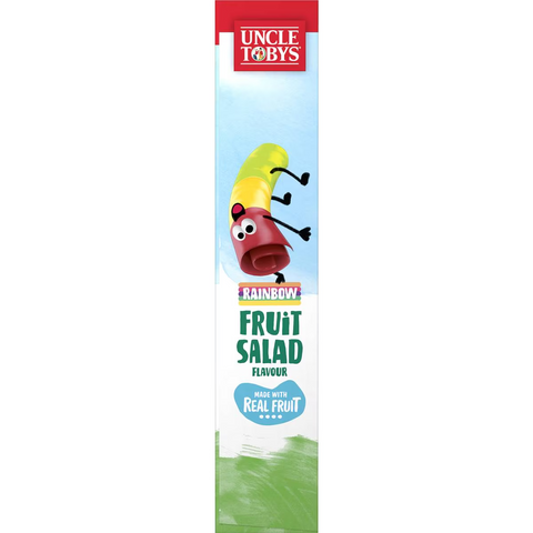 Uncle Tobys Roll-ups Rainbow Fruit Salad 6 Pack