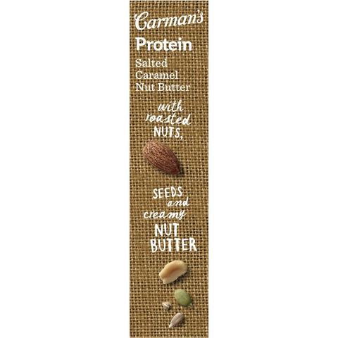 Carman's Protein Bars Salted Caramel Nut Butter 5 Pack