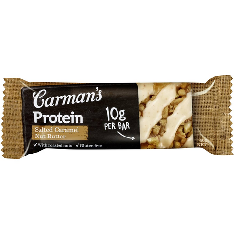 Carman's Protein Bars Salted Caramel Nut Butter 5 Pack