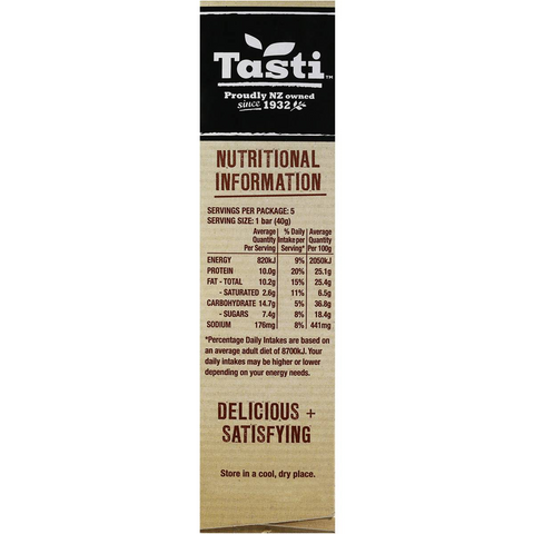 Tasti Protein Bar Salted Caramel 200g