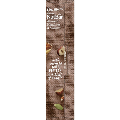 Carman's Nut Bars Almond Hazelnut & Vanilla 5 Pack