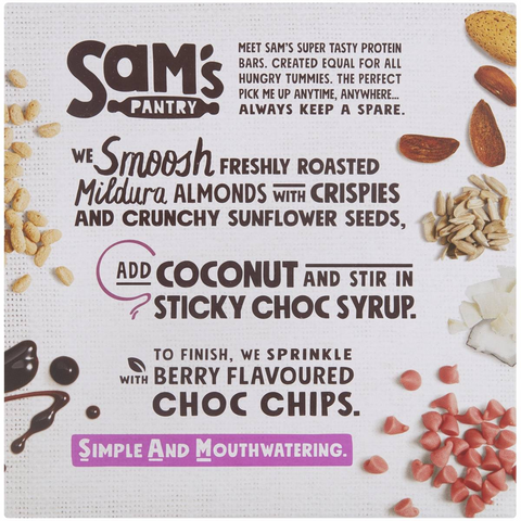 Sam's Pantry Rocky Road Protein Bar 5 Pack