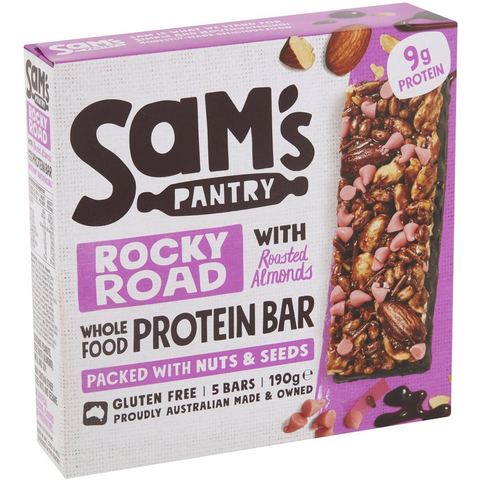 Sam's Pantry Rocky Road Protein Bar 5 Pack