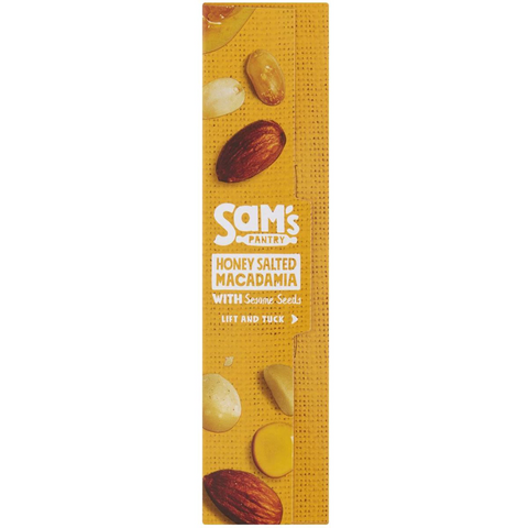 Sam's Pantry Honey Salted Macadamia Nut Bar 5 Pack