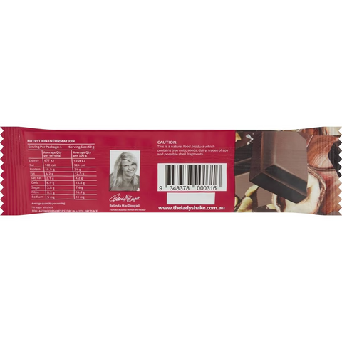 The Lady Bar Choc Hazelnut 50g