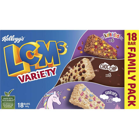 Kellogg's Lcm's Variety Pack 18 Pack