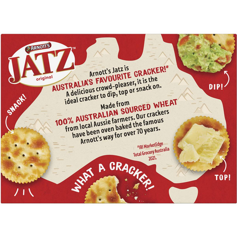 Arnott's Jatz Original Crackers 225g