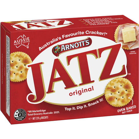 Arnott's Jatz Original Crackers 225g