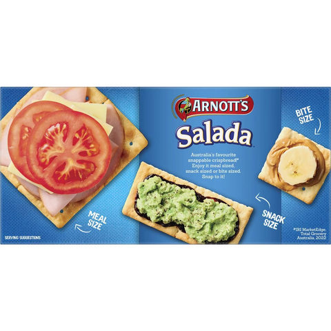 Arnott's Salada Original Crispbreads 250g