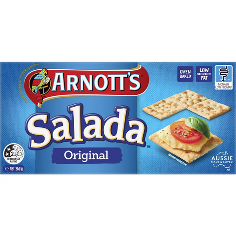 Arnott's Salada Original Crispbreads 250g