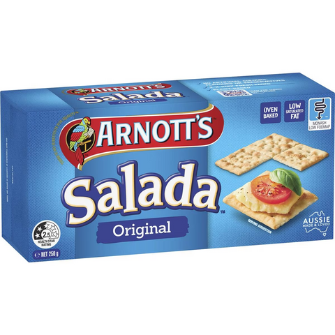 Arnott's Salada Original Crispbreads 250g