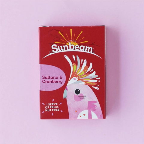 Sunbeam Sultanas & Cranberry 6 Pack