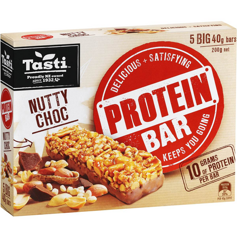 Tasti Protein Bar Nutty Choc 200g