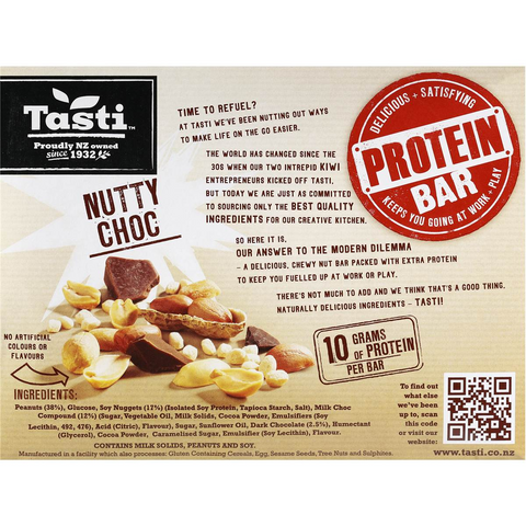 Tasti Protein Bar Nutty Choc 200g