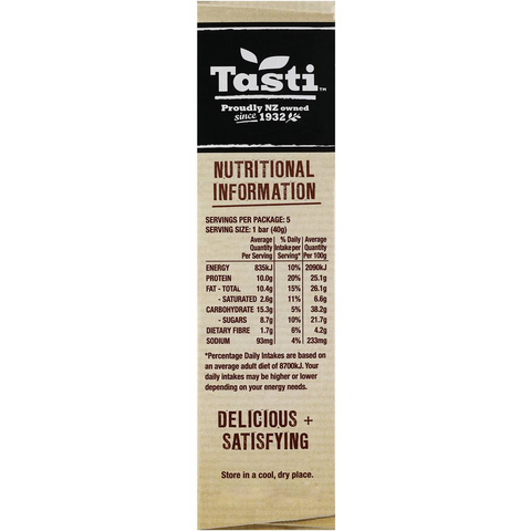 Tasti Protein Bar Nutty Choc 200g