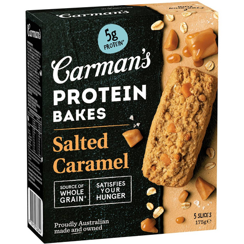 Carman's Protein Bake Salted Caramel 5 Pack