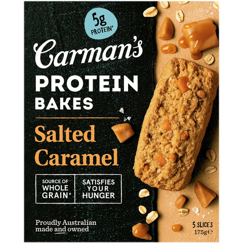 Carman's Protein Bake Salted Caramel 5 Pack