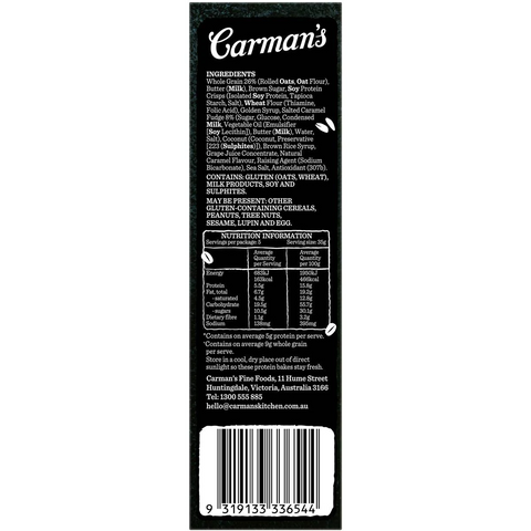 Carman's Protein Bake Salted Caramel 5 Pack