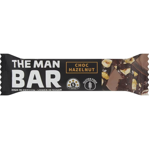 The Man Bar Choc Hazelnut 50g