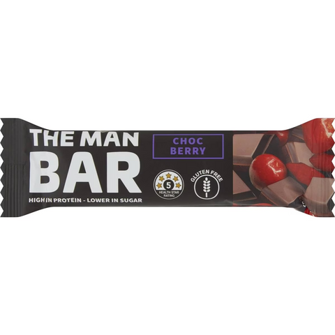 The Man Bar Choc Berry 50g