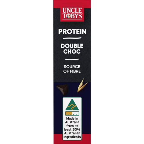 Uncle Tobys Protein Muesli Bars Double Choc 5 Pack